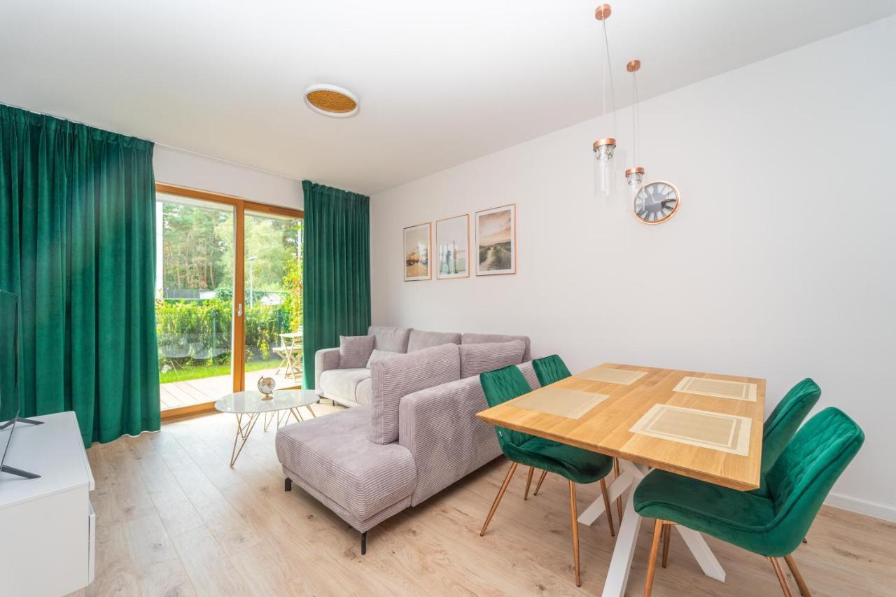 Nadmorski Dwor - Green Apartment Gdansk Dış mekan fotoğraf